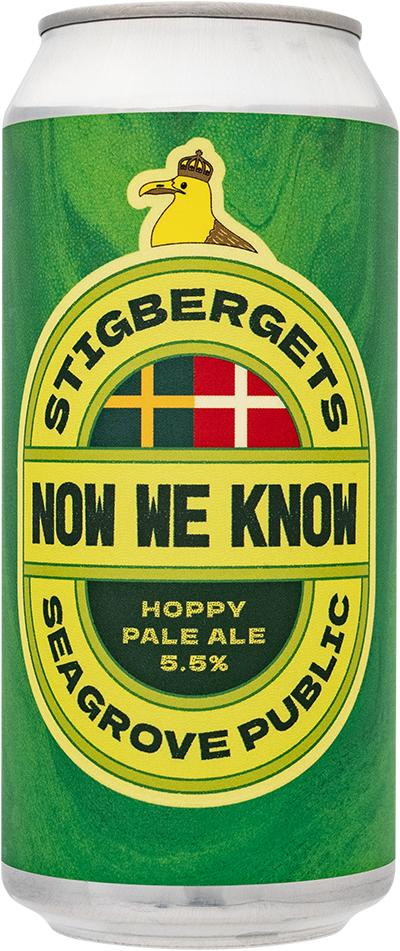 Stigbergets - Now We Know - Hoppy Pale Ale x SEAGROVE REPUBLIC